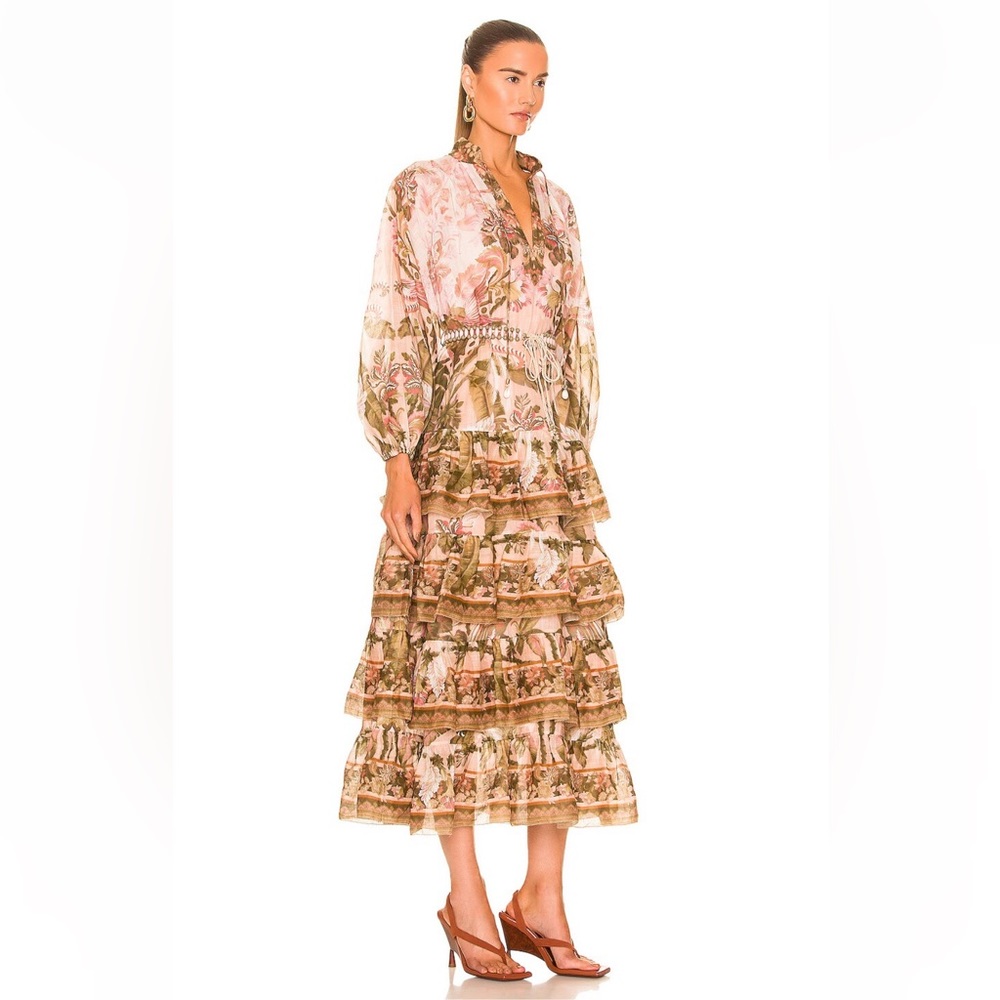 Zimmerman Tiered Belted Dress. Size 1